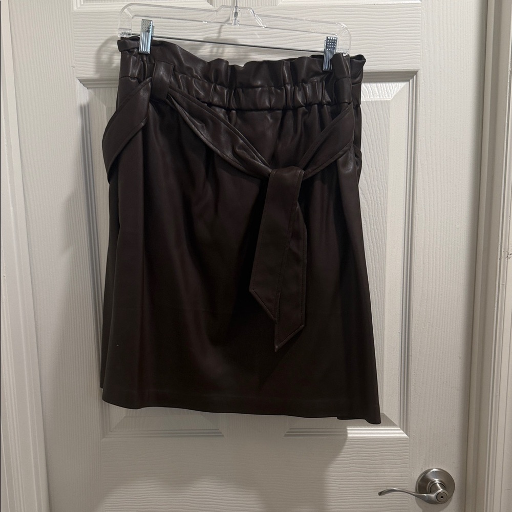 Elegant Brown Skirt